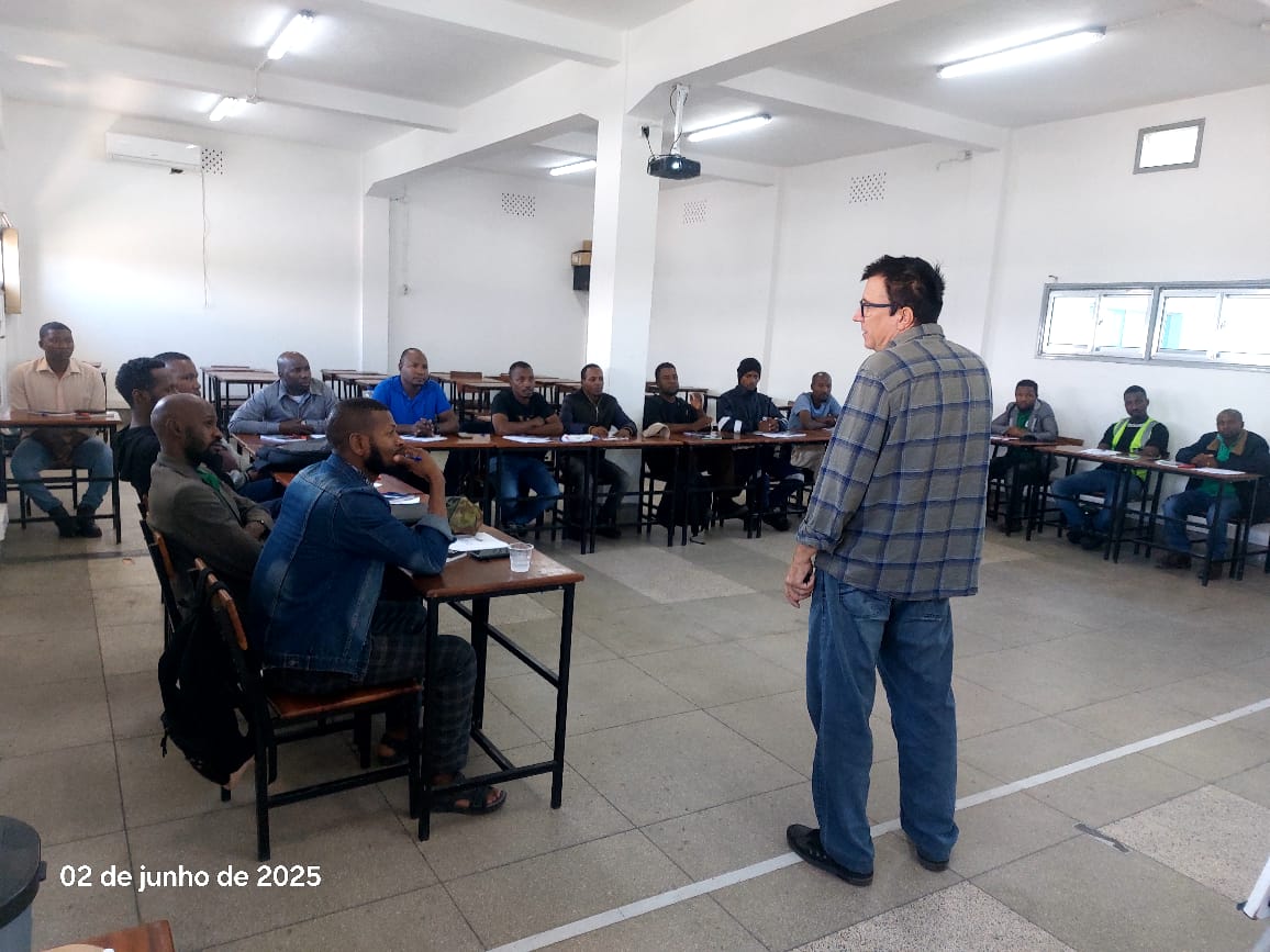 Sessão de formação para técnicos